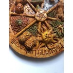 Incense Holder Wheel Of The Year Altar Plate